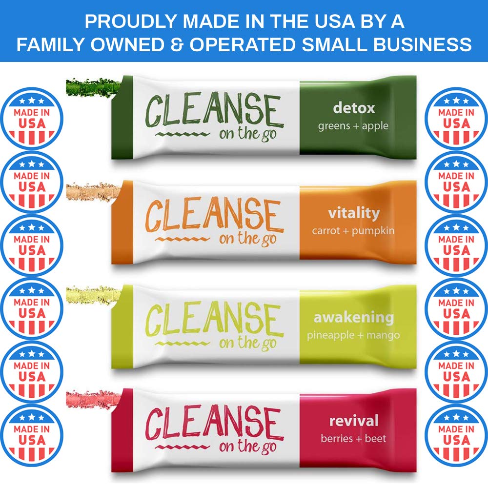 Amazon.com : CLEANSE on the go - 2 Day Juice Cleanse - Just